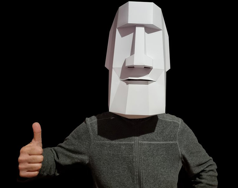 Me with the mask on